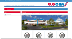 Desktop Screenshot of elgora-shop.de
