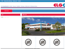 Tablet Screenshot of elgora-shop.de